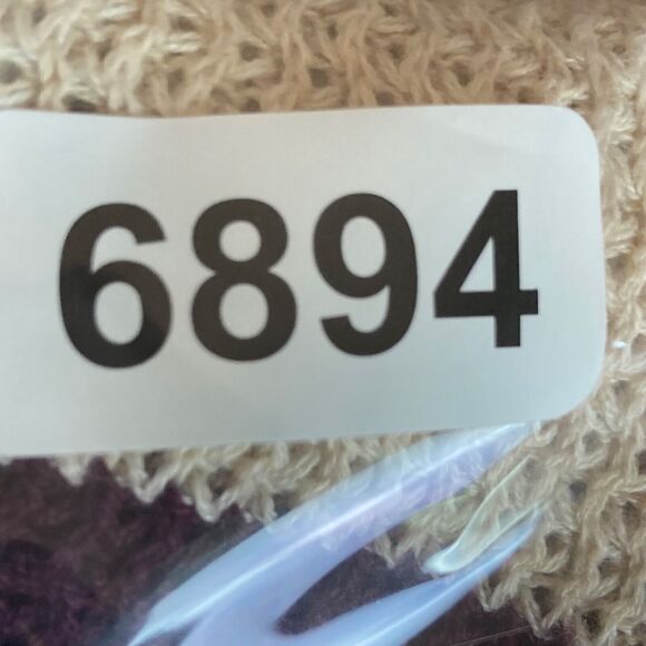 Market & Spruce Stitch Fix Sweater 2X Tawnee Waffle Knit‎ Stripe Maroon Red - Picture 8 of 8